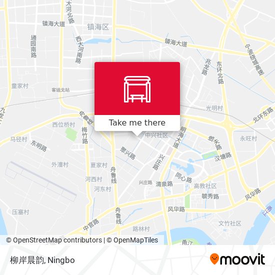 柳岸晨韵 map