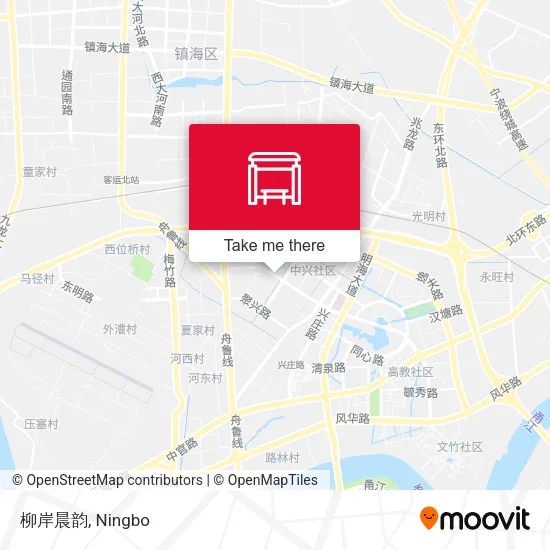 柳岸晨韵 map