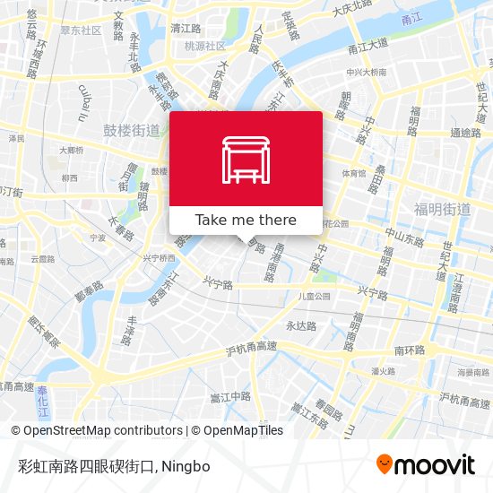 彩虹南路四眼碶街口 map