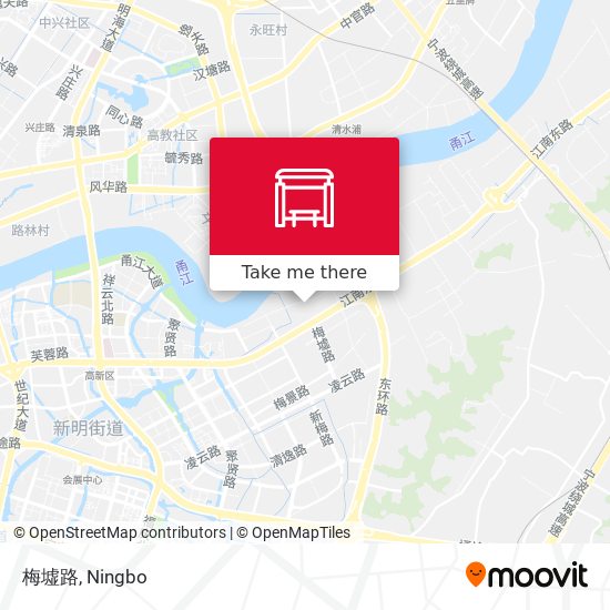 梅墟路 map