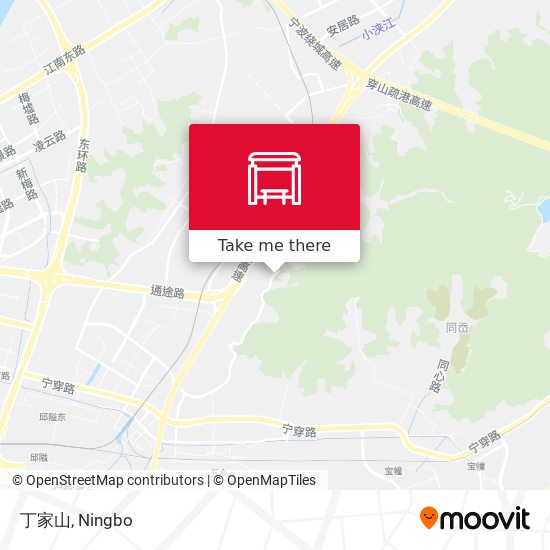 丁家山 map