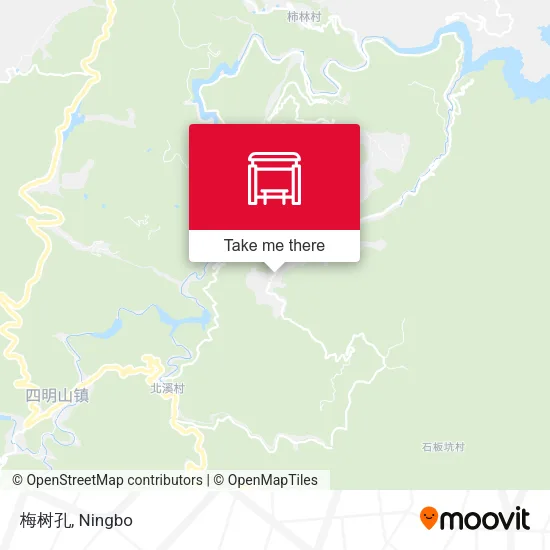 梅树孔 map