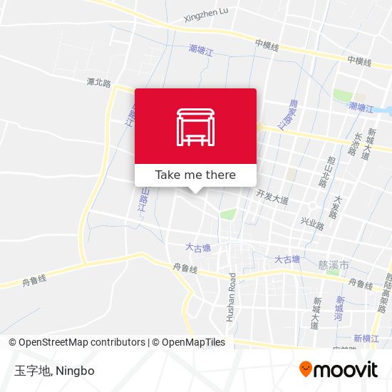玉字地 map