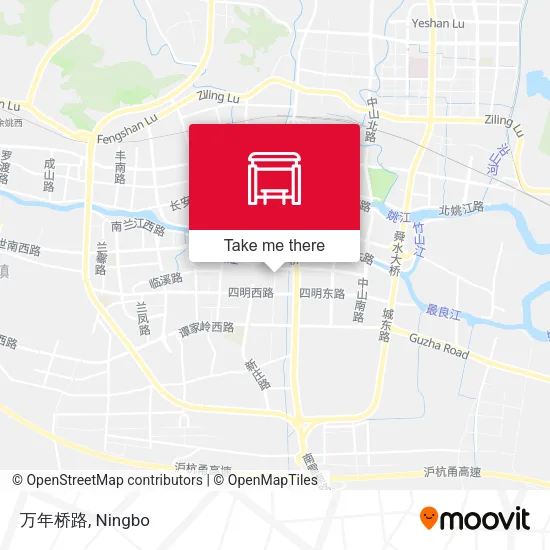 万年桥路 map
