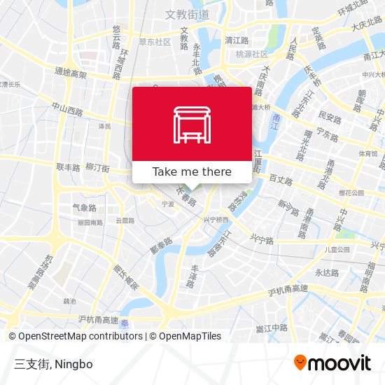 三支街 map