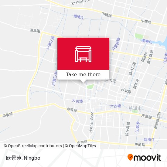 欧景苑 map