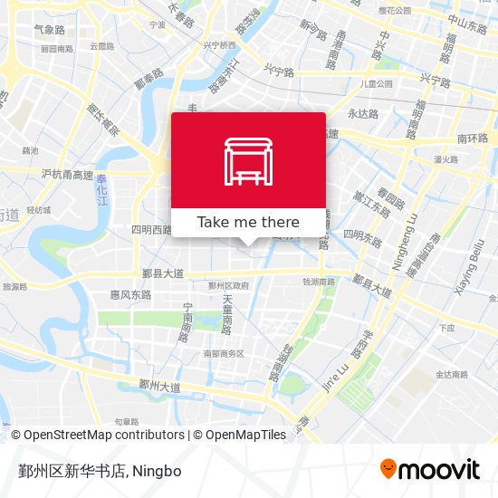 鄞州区新华书店 map
