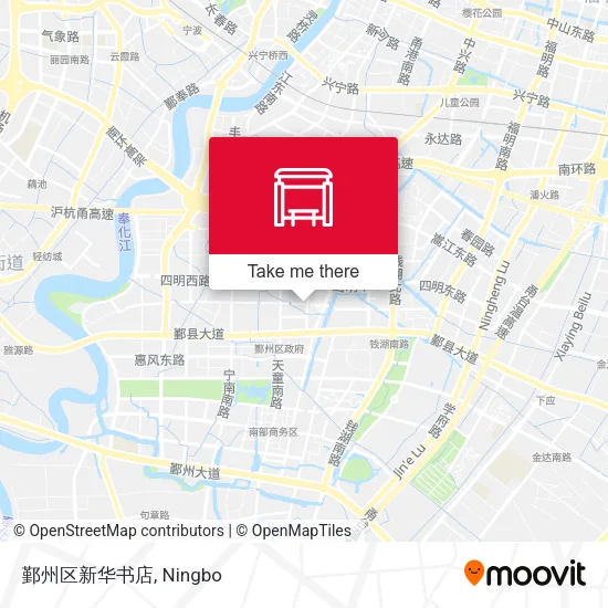鄞州区新华书店 map