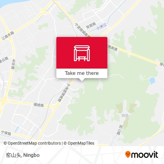 窑山头 map