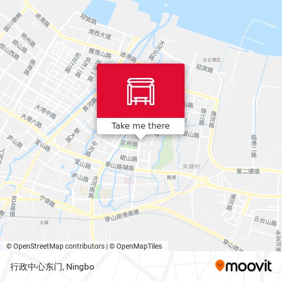 行政中心东门 map