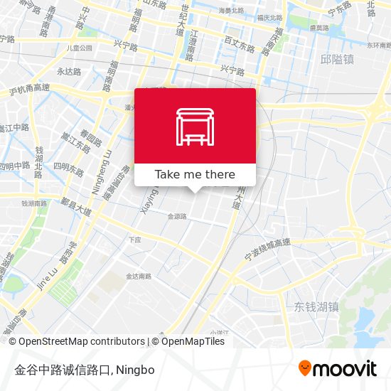 金谷中路诚信路口 map