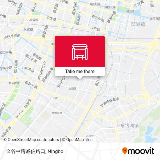 金谷中路诚信路口 map