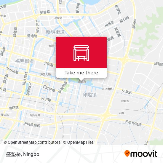 盛垫桥 map