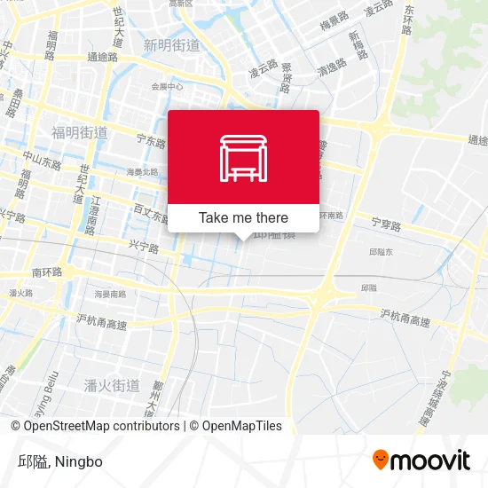 邱隘 map
