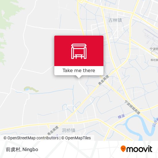前虞村 map