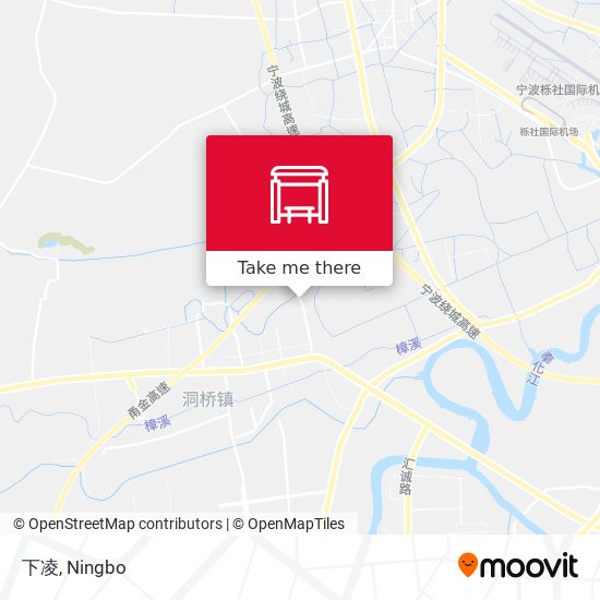 下凌 map