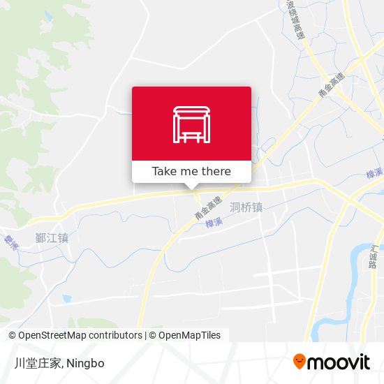 川堂庄家 map