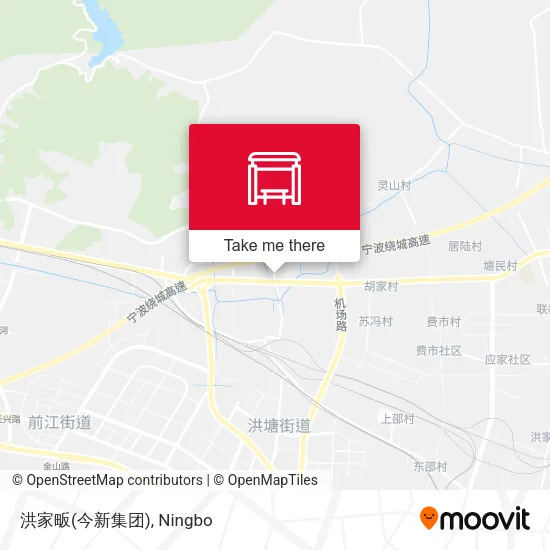 洪家畈(今新集团) map