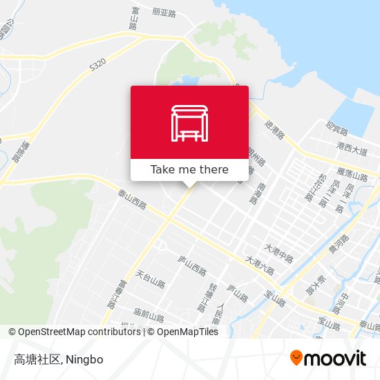 高塘社区 map