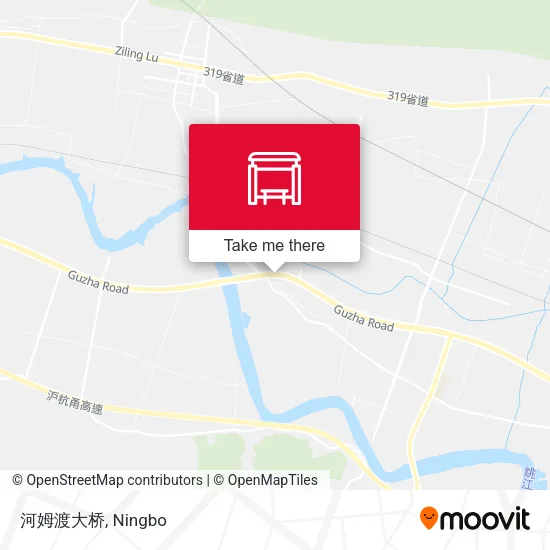 河姆渡大桥 map