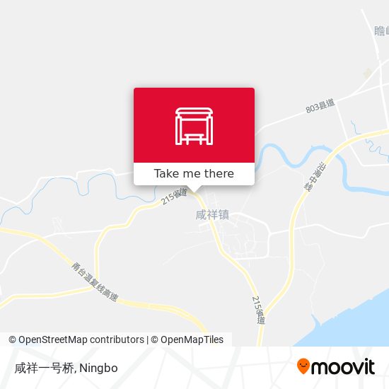 咸祥一号桥 map