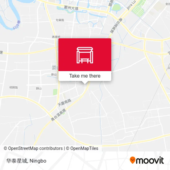 华泰星城 map