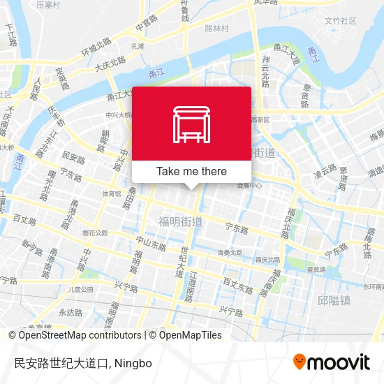 民安路世纪大道口 map