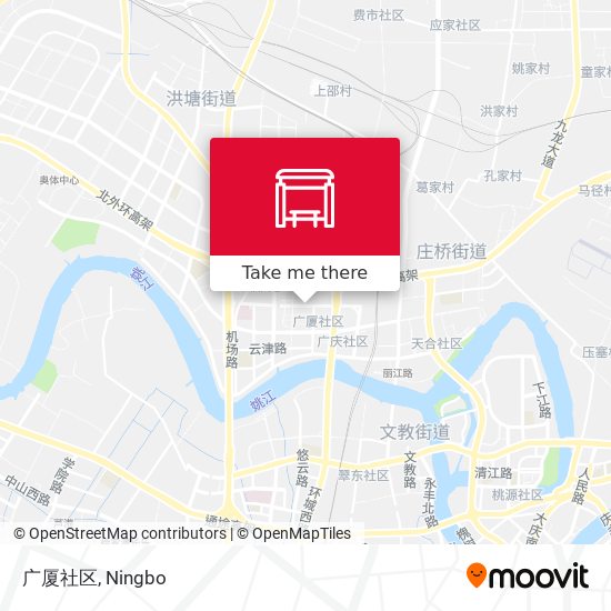 广厦社区 map