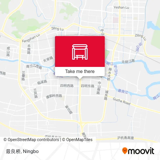最良桥 map