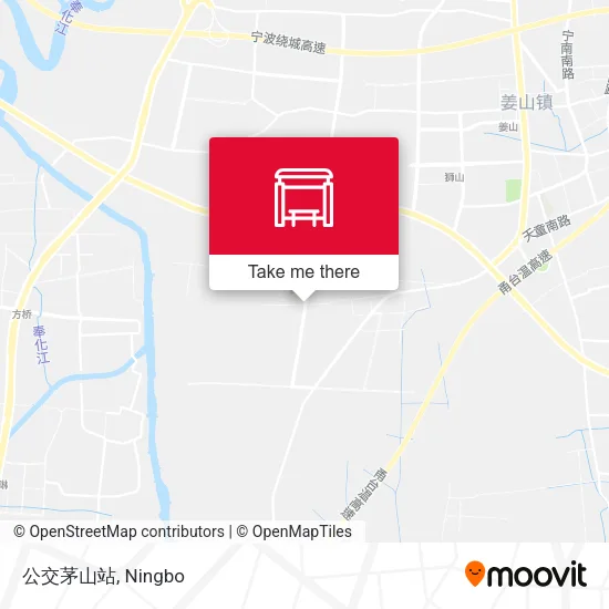 公交茅山站 map