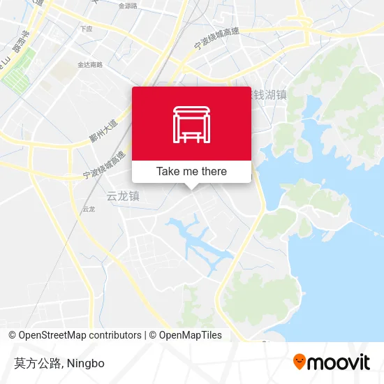 莫方公路 map