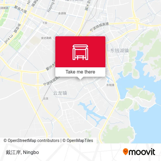 戴江岸 map