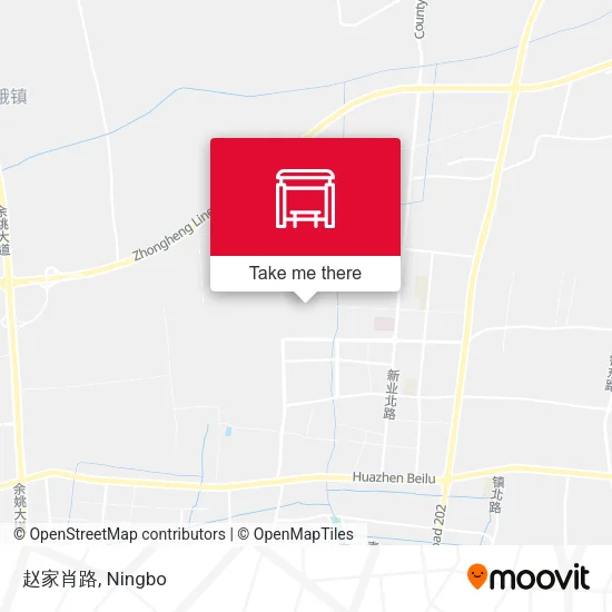 赵家肖路 map
