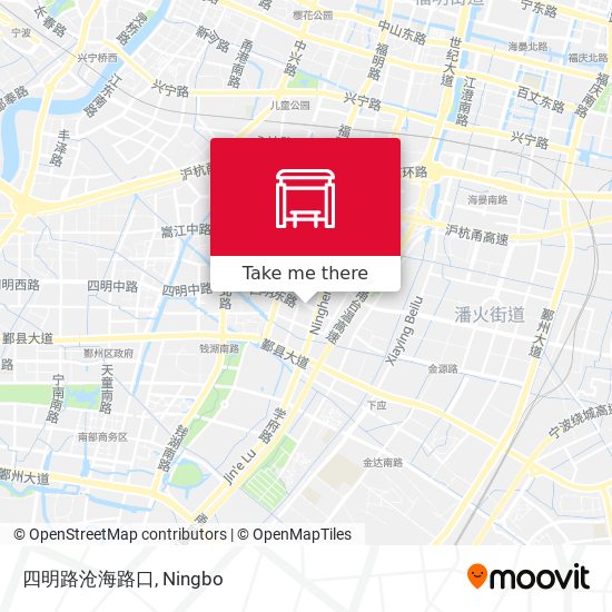四明路沧海路口 map