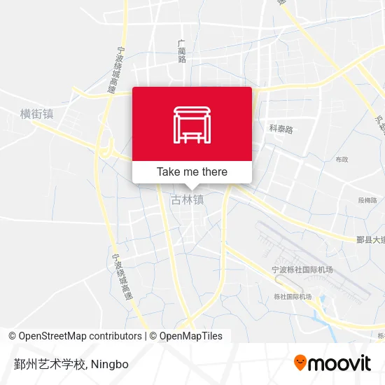 鄞州艺术学校 map