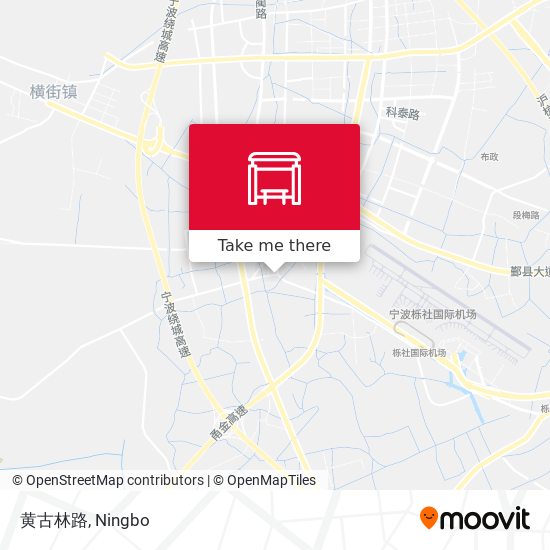 黄古林路 map