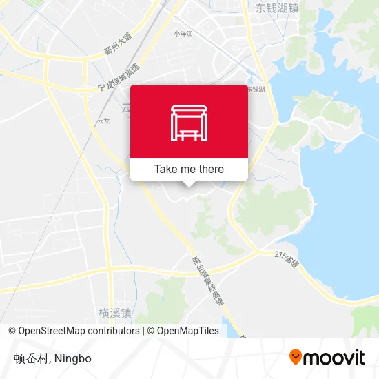 顿岙村 map