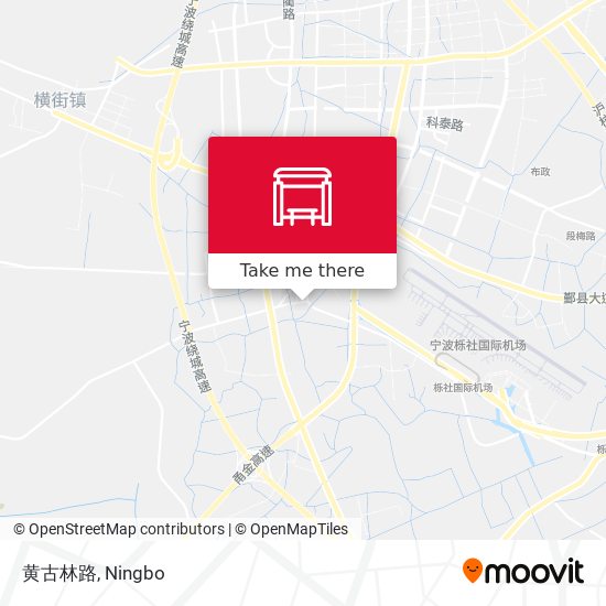 黄古林路 map