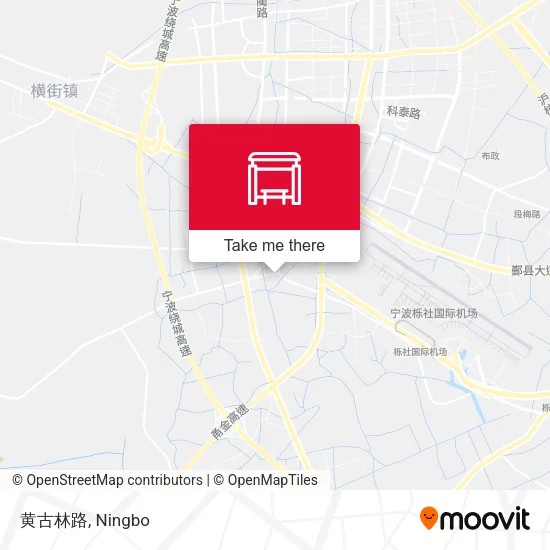 黄古林路 map
