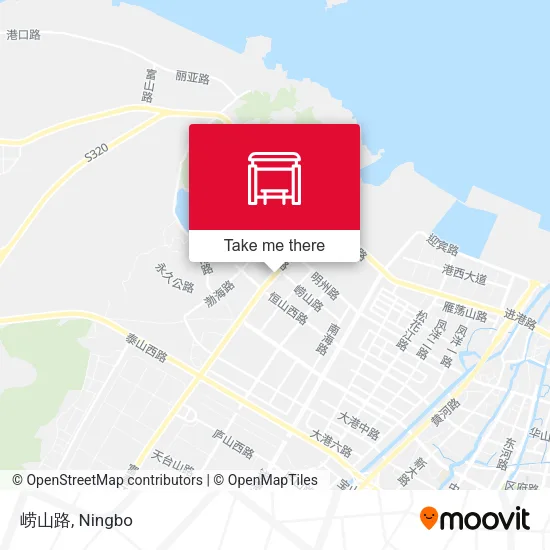 崂山路 map
