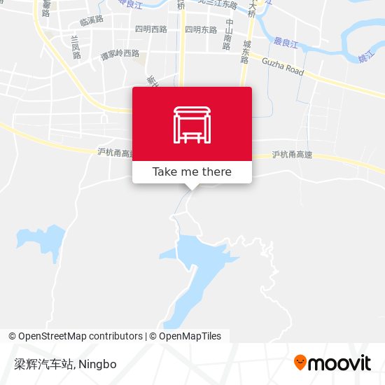 梁辉汽车站 map