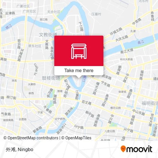 外滩 map