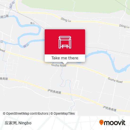 应家闸 map