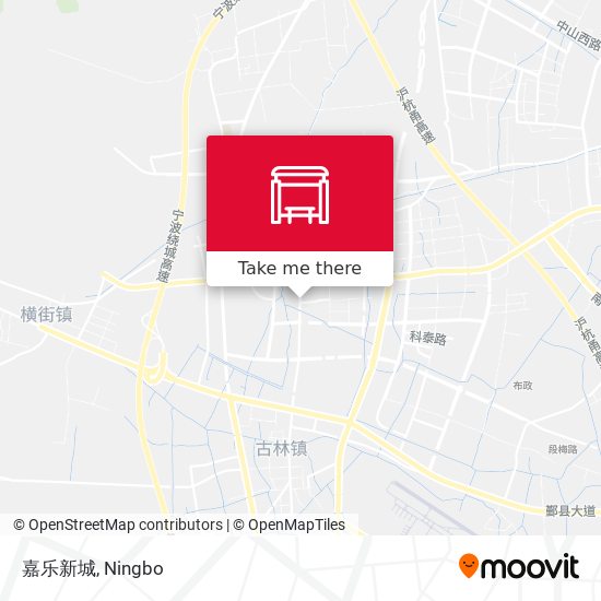 嘉乐新城 map