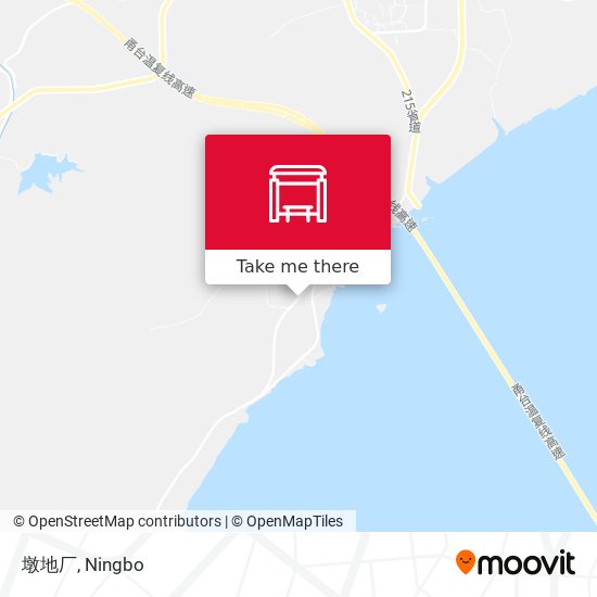 墩地厂 map