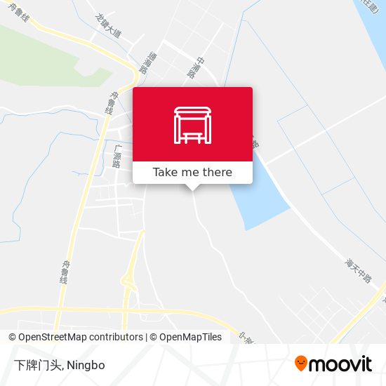下牌门头 map