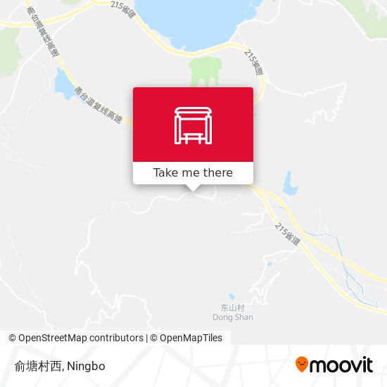 俞塘村西 map