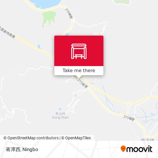 蒋潭西 map