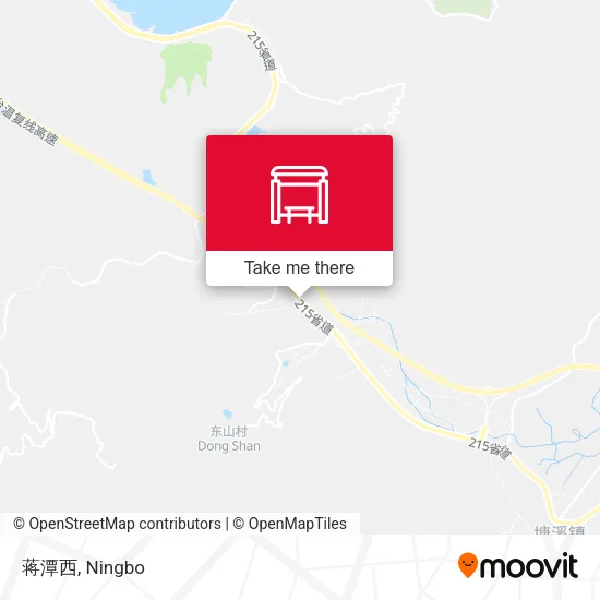 蒋潭西 map