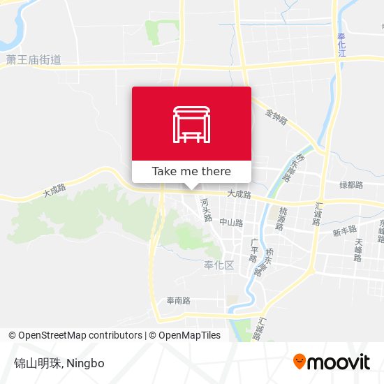 锦山明珠 map